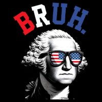 4th Of July George Washington Bruh Cooling Performance Crew T-Shirt