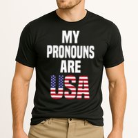 4th Of July Funny My Pronouns Are USA Cooling Performance Crew T-Shirt