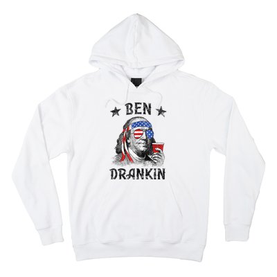 4th Of July For Men Ben Drankin Funny Beer Hoodie