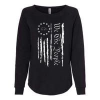 4th of July 1776 Patriotic  USA Flag Womens California Wash Sweatshirt