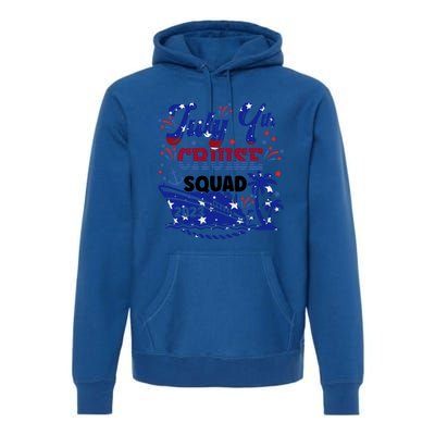 4Th Of July Cruise Squad Matching Vacation Cruise Ship Gift Premium Hoodie