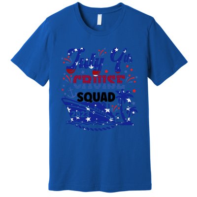 4Th Of July Cruise Squad Matching Vacation Cruise Ship Gift Premium T-Shirt