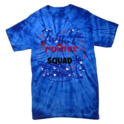 4Th Of July Cruise Squad Matching Vacation Cruise Ship Gift Tie-Dye T-Shirt