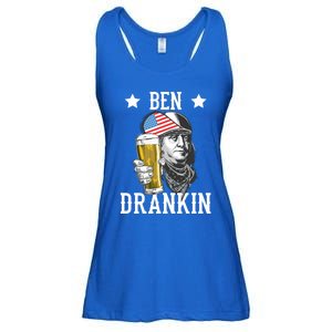 4th Of July Tee Ben Drankin Gift Ladies Essential Flowy Tank