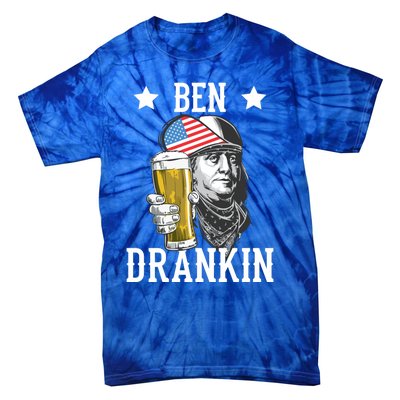 4th Of July Tee Ben Drankin Gift Tie-Dye T-Shirt