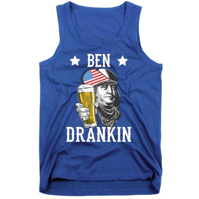 4th Of July Tee Ben Drankin Gift Tank Top