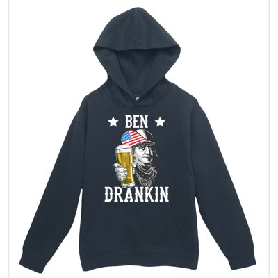 4th Of July Tee Ben Drankin Gift Urban Pullover Hoodie