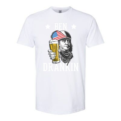 4th Of July Tee Ben Drankin Gift Softstyle CVC T-Shirt