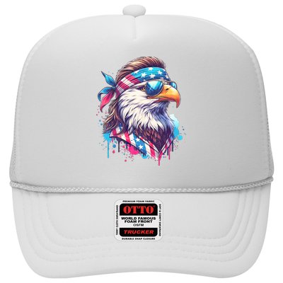 4th Of July Patriotic Funny Eagle July 4th Usa Murica Trucker Hat