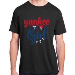 4th Of July Yankee American Flag Fourth Of July Adult ChromaSoft Performance T-Shirt