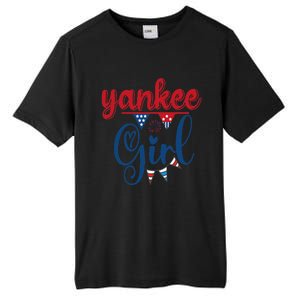 4th Of July Yankee American Flag Fourth Of July Tall Fusion ChromaSoft Performance T-Shirt