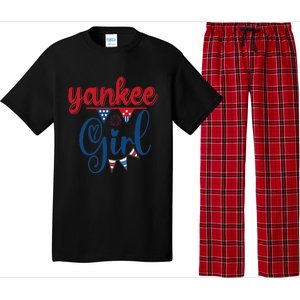 4th Of July Yankee American Flag Fourth Of July Pajama Set