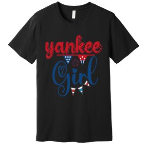 4th Of July Yankee American Flag Fourth Of July Premium T-Shirt