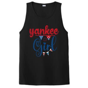 4th Of July Yankee American Flag Fourth Of July PosiCharge Competitor Tank