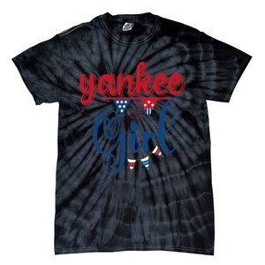 4th Of July Yankee American Flag Fourth Of July Tie-Dye T-Shirt