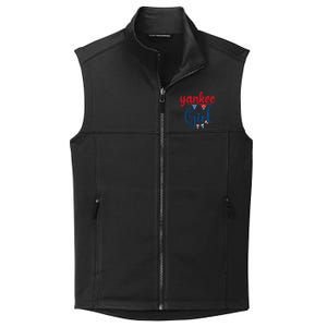 4th Of July Yankee American Flag Fourth Of July Collective Smooth Fleece Vest