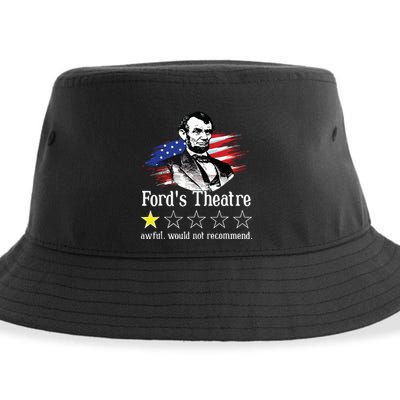 4th Of July Fords Theatre Awful Would Not Recommend Review Sustainable Bucket Hat
