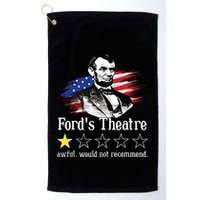4th Of July Fords Theatre Awful Would Not Recommend Review Golf Towel