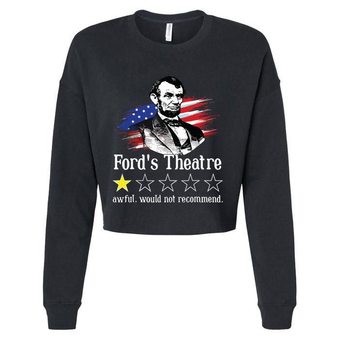 4th Of July Fords Theatre Awful Would Not Recommend Review Cropped Pullover Crew
