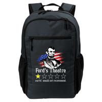 4th Of July Fords Theatre Awful Would Not Recommend Review Backpack