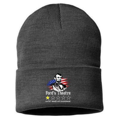 4th Of July Fords Theatre Awful Would Not Recommend Review Sustainable Knit Beanie