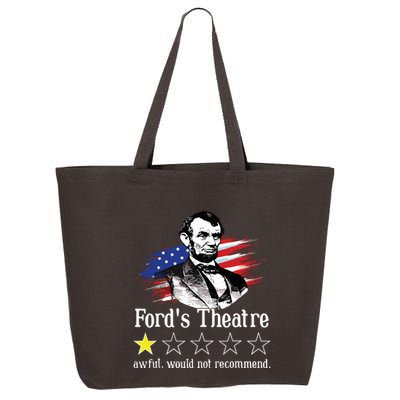 4th Of July Fords Theatre Awful Would Not Recommend Review 25L Jumbo Tote