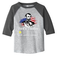 4th Of July Fords Theatre Awful Would Not Recommend Review Toddler Fine Jersey T-Shirt
