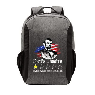 4th Of July Fords Theatre Awful Would Not Recommend Review Vector Backpack