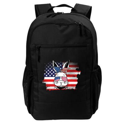 4th Of July Bunny, Funny Fourth Of July Graphic, Plus Size Shirt For Men Women Backpack