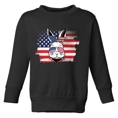4th Of July Bunny, Funny Fourth Of July Graphic, Plus Size Shirt For Men Women Toddler Sweatshirt