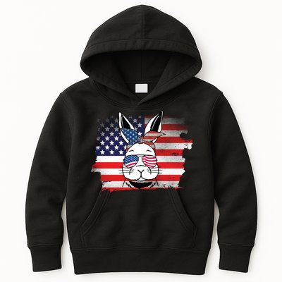 4th Of July Bunny, Funny Fourth Of July Graphic, Plus Size Shirt For Men Women Kids Hoodie