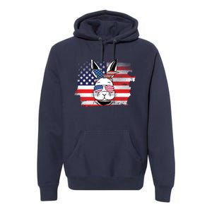 4th Of July Bunny, Funny Fourth Of July Graphic, Plus Size Shirt For Men Women Premium Hoodie