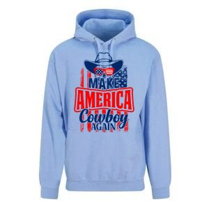 4th Of July Usa Flag Make America Cow Again Funny Gift Unisex Surf Hoodie