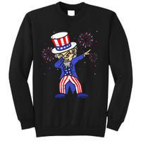 4th Of July S For Kids Funny Dabbing Uncle Sam Men Sweatshirt