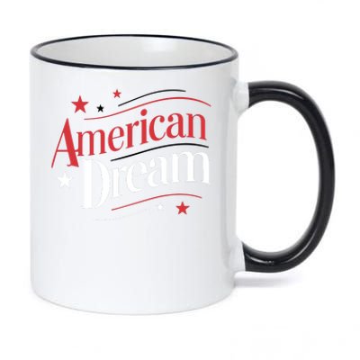 4th Of July American Dream 11oz Black Color Changing Mug