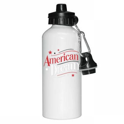 4th Of July American Dream Aluminum Water Bottle 