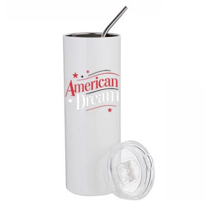 4th Of July American Dream Stainless Steel Tumbler