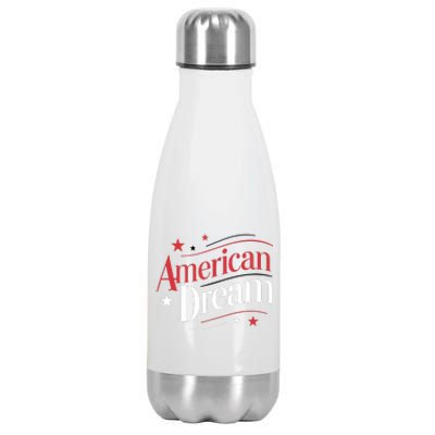 4th Of July American Dream Stainless Steel Insulated Water Bottle