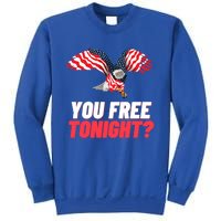 4th Of July You Free Tonight Funny Gift Sweatshirt