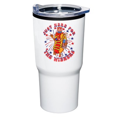 4th Of July I'm Just Here For The Wieners Hot Dogs Funny Tumbler