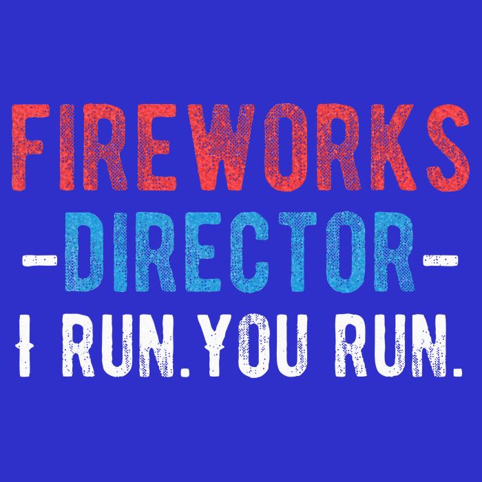 4th Of July Fireworks Director I Run You Run Toddler Hoodie