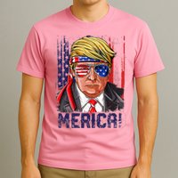4th Of July Merica Trump Shirt USA American Flag Vintage T-Shirt