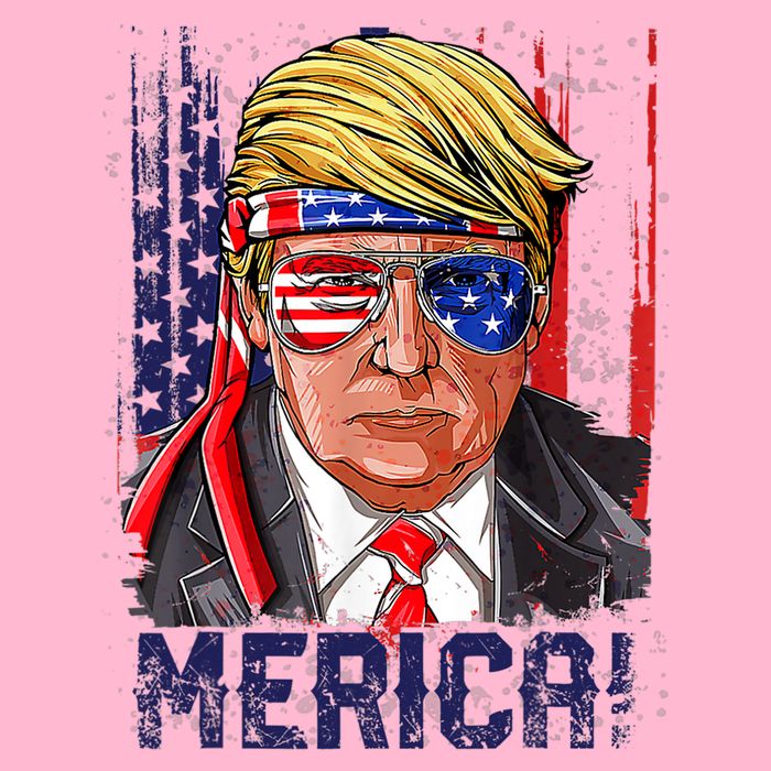 4th Of July Merica Trump Shirt USA American Flag Vintage T-Shirt