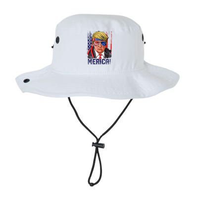 4th Of July Merica Trump Shirt USA American Flag Vintage Bucket Hat