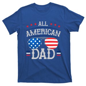 4th Of July And Independence Day For All American Dad Funny Gift T-Shirt