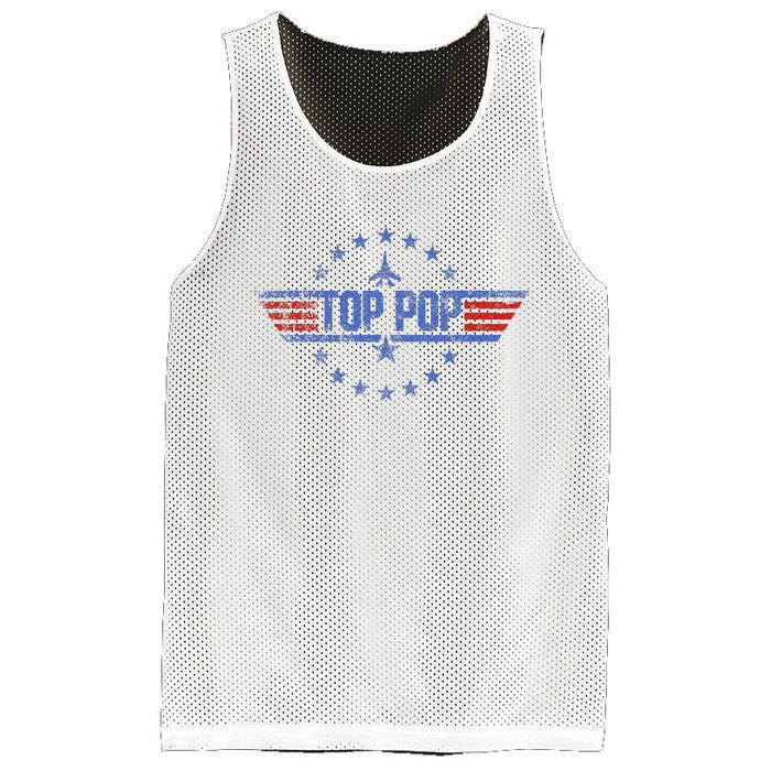 4th Of July Funny Family Patriotic Top Pop Fathers Day Mesh Reversible Basketball Jersey Tank