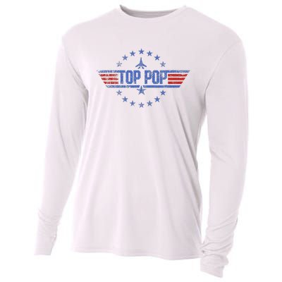 4th Of July Funny Family Patriotic Top Pop Fathers Day Cooling Performance Long Sleeve Crew