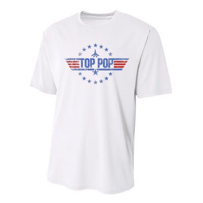 4th Of July Funny Family Patriotic Top Pop Fathers Day Performance Sprint T-Shirt