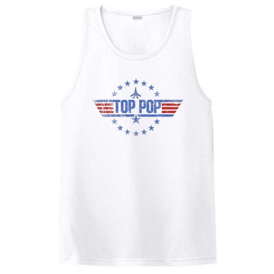 4th Of July Funny Family Patriotic Top Pop Fathers Day PosiCharge Competitor Tank