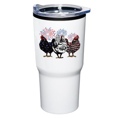 4th Of July Chicken Fourth Of July Patriotic Mom Tumbler